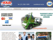 Tablet Screenshot of kabi.ind.br